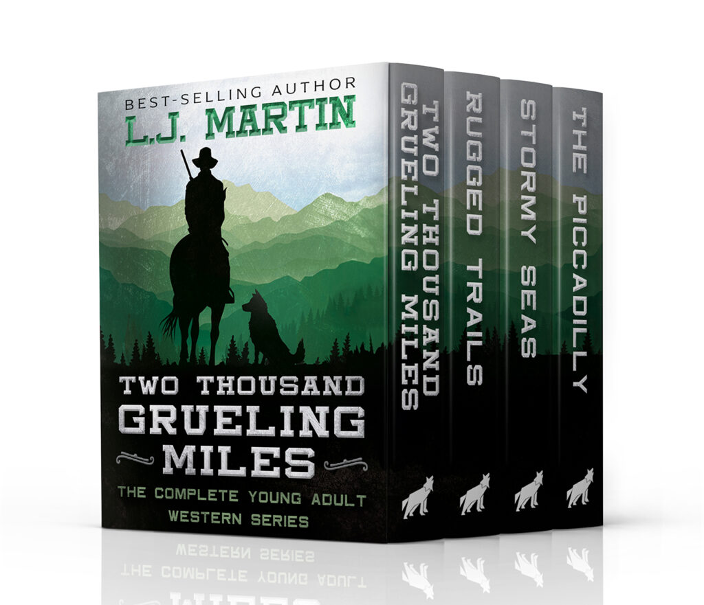 Two Thousand Grueling Miles: The Complete YA Western Series