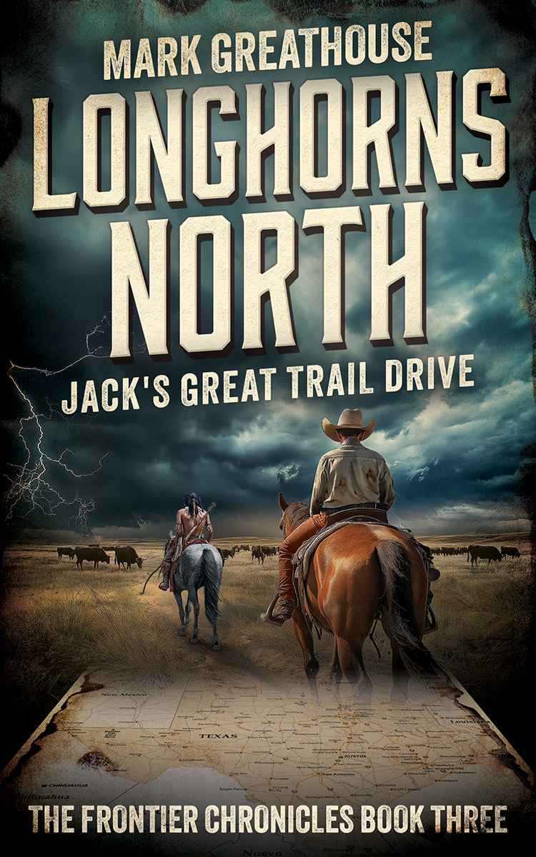 Longhorns North: Jack’s Great Trail Drive by Mark Greathouse